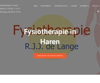 Fysiotherapie R.J.J. de Lange