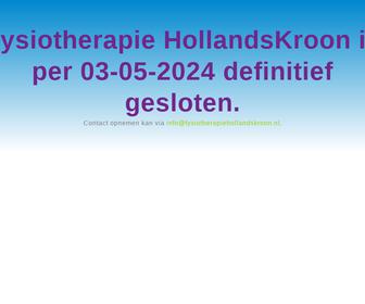 https://www.fysiotherapiehollandskroon.nl