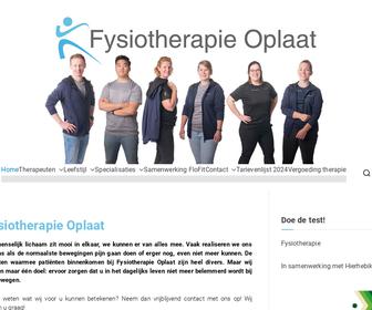 http://www.fysiotherapieoplaat.nl