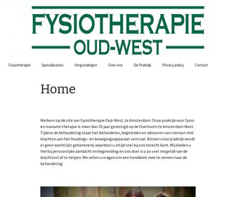 Maatschap Fysiotherapie Oud- West