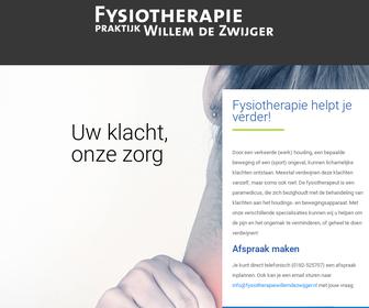 Praktijk voor Fysiotherapie Willem de Zwijger