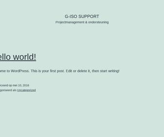 G-iso support