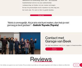 Garage van Beek