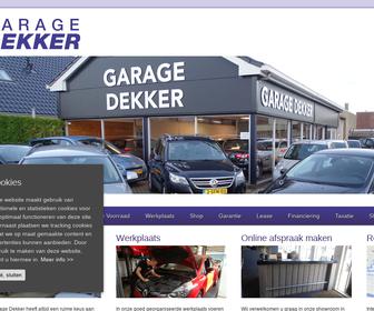 http://www.garagedekker.nl