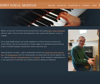 Gerrit Koele, Musicus