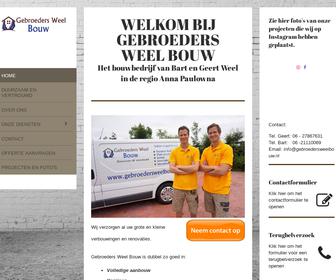 http://www.gebroedersweelbouw.nl