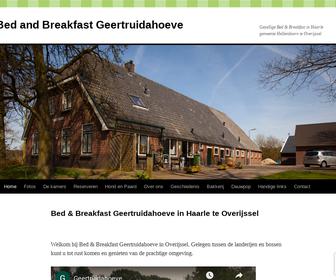 Bed & Breakfast Geertruidahoeve