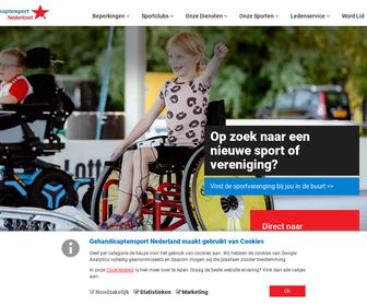 http://www.gehandicaptensport.nl