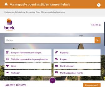 http://www.gemeentebeek.nl