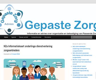 http://www.gepastezorg.nl