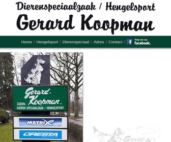 Gerard Koopman hengelsport dierenspeciaalzaak