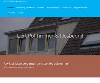 Gert Pol Timmer- en Klusbedrijf