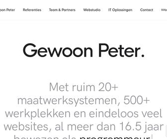 http://www.gewoon-peter.nl