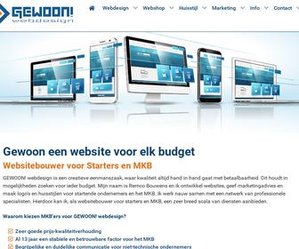 GEWOON! Webdesign