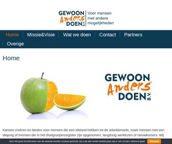 http://www.gewoonandersdoen.nl