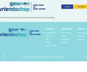 http://www.gewoonvriendschap.nl