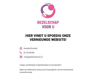 http://www.gezelschapvooru.nl