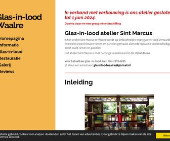 Glas-in-lood atelier Sint Marcus