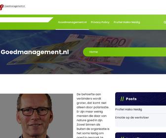 http://www.goedmanagement.nl