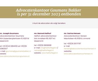 http://www.goumansbakker.nl