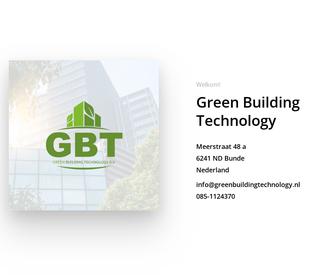 http://www.greenbuildingtechnology.nl