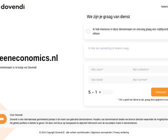 http://www.greeneconomics.nl