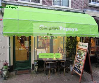 Green Papaya Thais specialiteiten restaurant