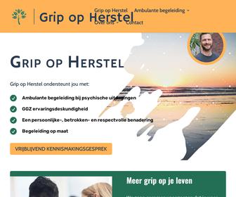 Grip op Herstel - Ambulante GGZ begeleiding en Coaching