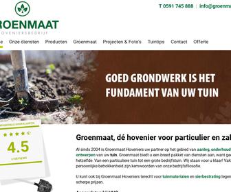 landinwaarts Raar Wortel Groenmaat hoveniersbedrijf in Schoonebeek - Tuin en landschap -  Telefoonboek.nl - telefoongids bedrijven