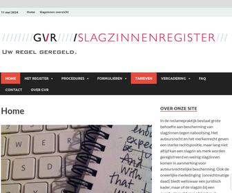 Stichting GVR Slagzinnenregister