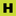 Favicon van hack.nl
