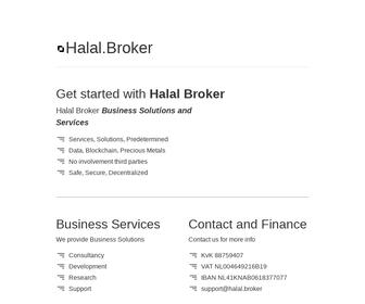 Halal Broker