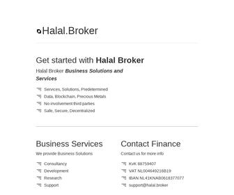 Halal Broker