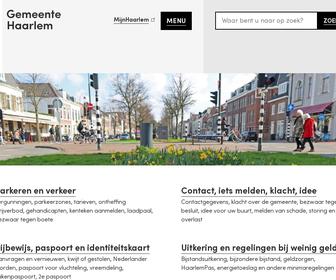 Handhaving openbare omgeving, gemeente Haarlem