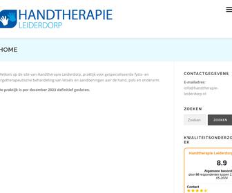 Handtherapie Leiderdorp B.V.