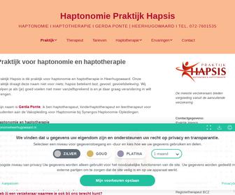 Praktijk Hapsis voor Haptonomie en Haptotherapie
