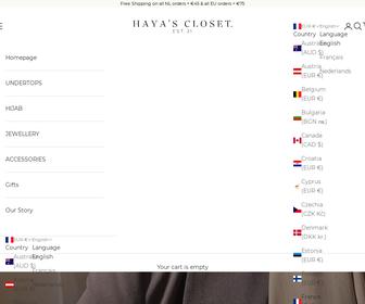 http://www.hayascloset.com