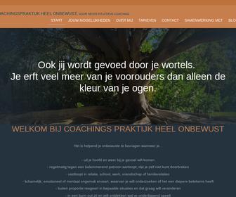 Coachingspraktijk Heel Onbewust, voor NEI en het intu&iuml;tieve coaching