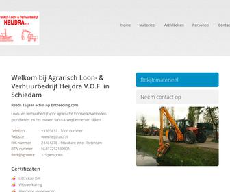 Agrarisch Loon- & Verhuurbedrijf Heijdra V.O.F.