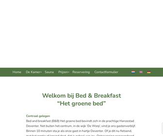 Bed and Breakfast 'Het groene bed'