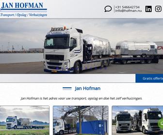 Jan Hofman Transport/ Verhuizingen B.V.