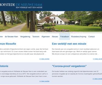 http://www.hofstededenieuweham.nl