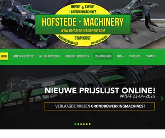 Hofstede - Machinery B.V.