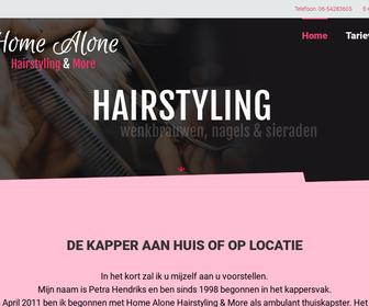 Home Alone Hairstyling  & More