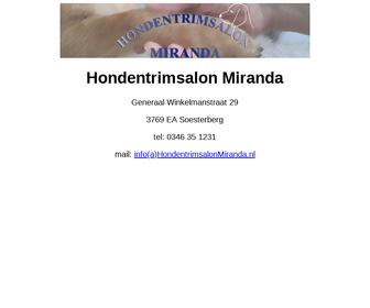 Hondentrimsalon Miranda 