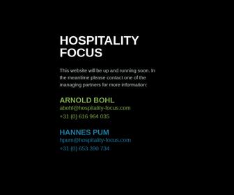 Hospitality Focus B.V.