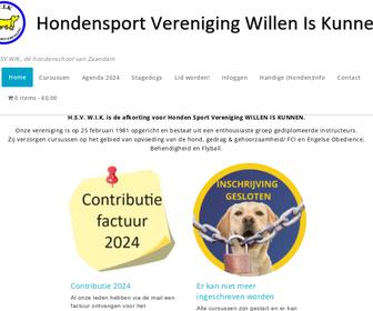 Honden Sport Vereniging Willen is Kunnen (W.I.K.)