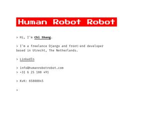 Human Robot Robot