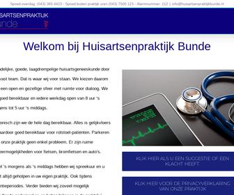 https://www.huisartsenpraktijkbunde.nl
