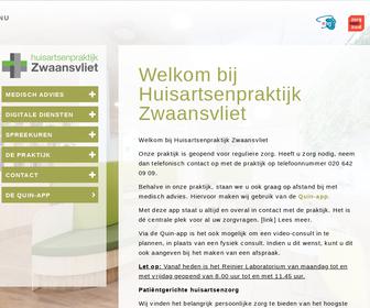 http://www.huisartsenpraktijkzwaansvliet.nl